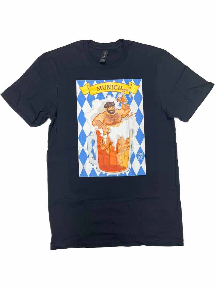BOBO BEAR T-Shirt - Adam likes Beer in Munich