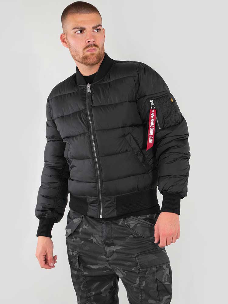 Alpha Industries MA-1 PUFFER FD - schwarz