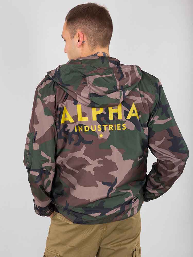 Alpha Industries Windbreaker Woodland Camo 65