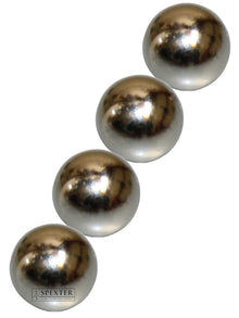 4 Magnetkugeln 12mm für Brustwarzen