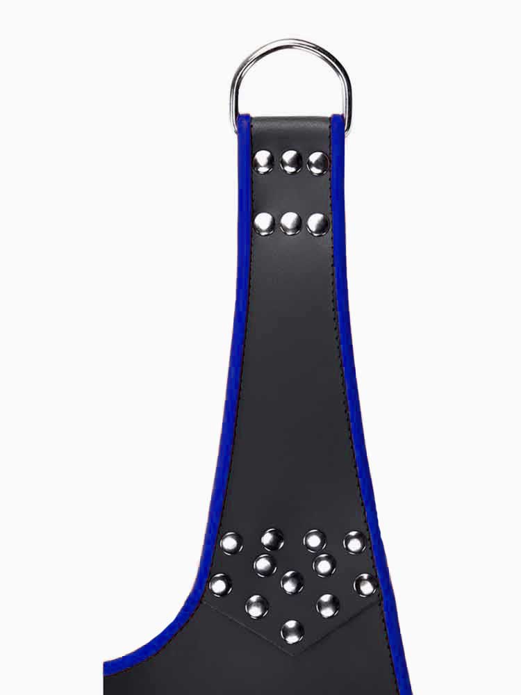 Sling aus Leder 5 Punktsling schwarz-blau