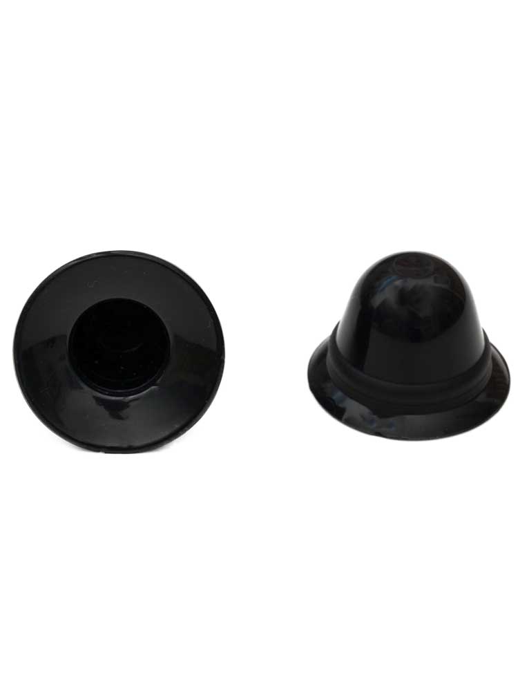 665 Super Silikon Nippel Sucker schwarz in Reisebox