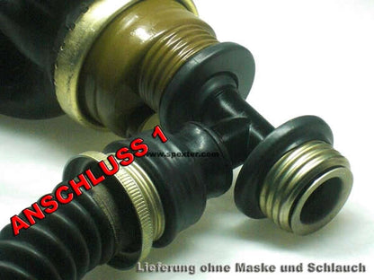 Adapter für Gasmasken KURZ 2x männlich - 1x weiblich