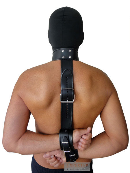 Bondage-Hals-/Rücken-/Hände-Kombi