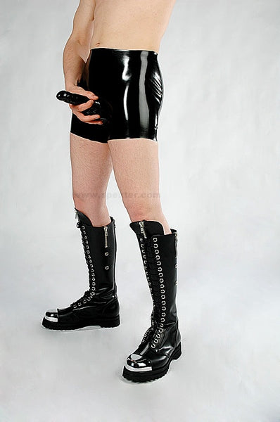 Gummi-Short, mit Kondom - XS