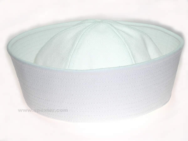 Sailor Matrosen Navy Hat - weiss - S - 55