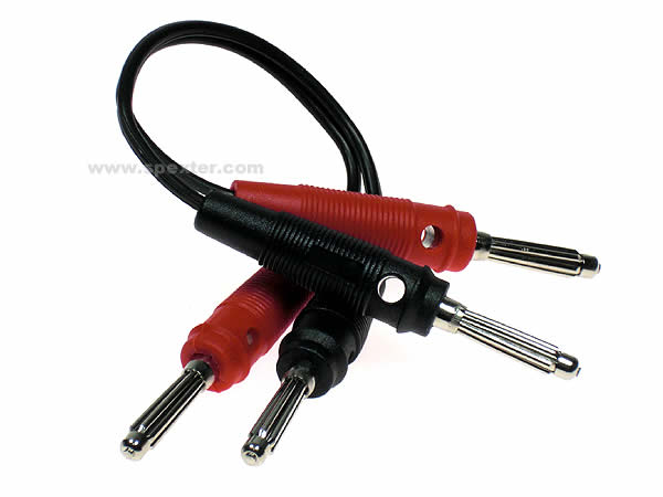 Reizstrom Adapter #16 - 2 x 4mm Bananen Stecker