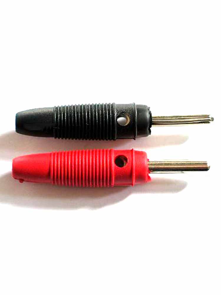 Reizstrom Adapter #8 - 4mm Stift und 4mm Buchse