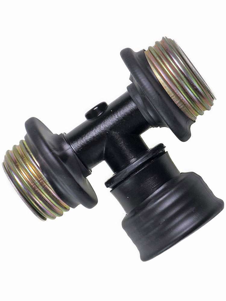 Adapter für Gasmasken KURZ 2x männlich - 1x weiblich