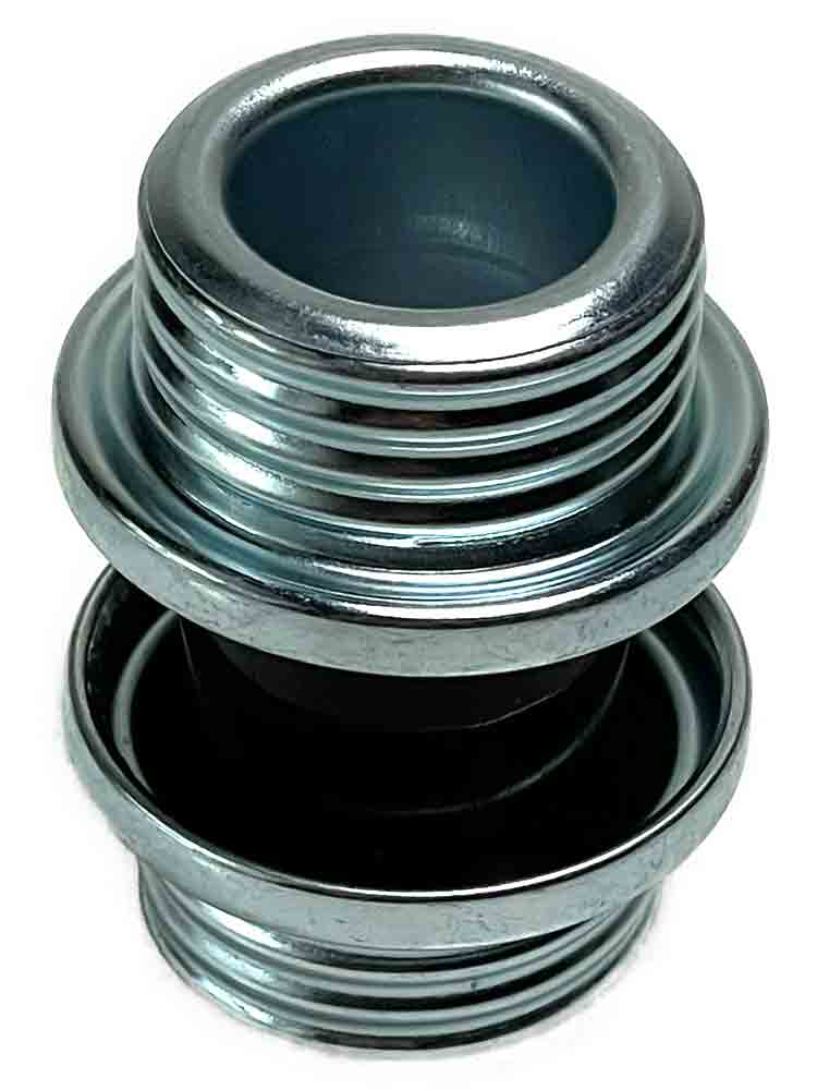 Adapter für Gasmasken 2x männlich