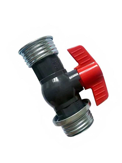 Adapter mit Ventil für Gasmaske + Schlauch