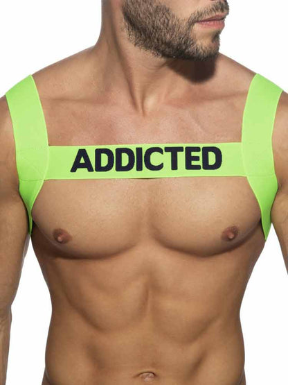 ADDICTED Harness neongrün