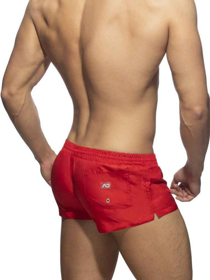 ADDICTED Mini Short Swimwear Badehose - rot