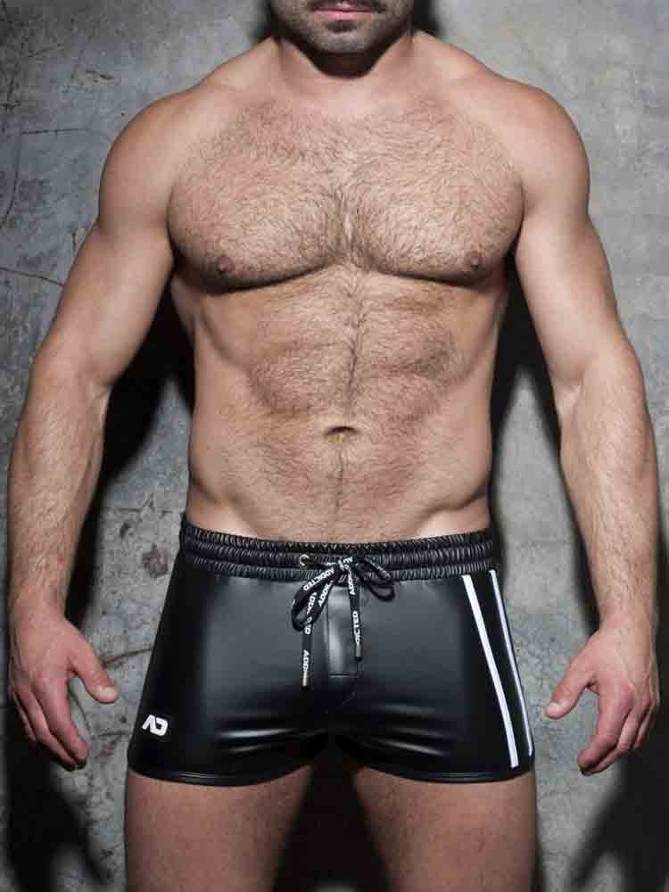 ADDICTED Double Stripe Rocky - schwarz-weiss