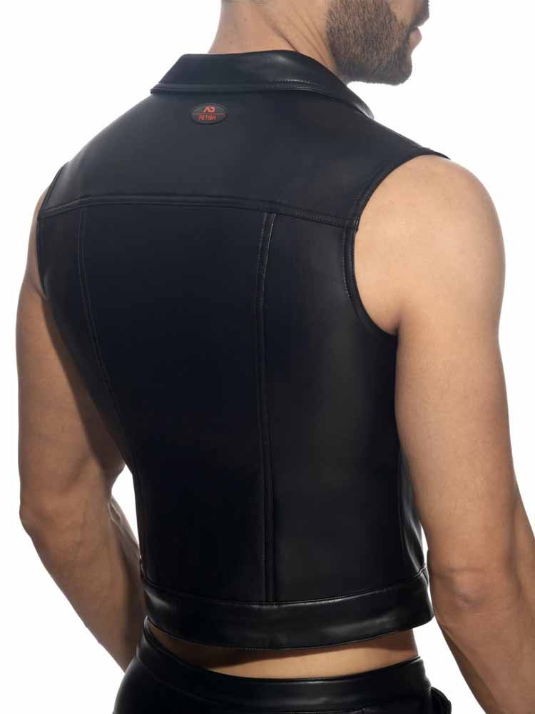ADDICTED Fetish Rub Vest - Weste - schwarz