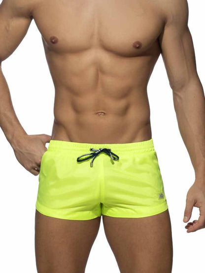 ADDICTED Mini Short Swimwear Badehose - lemongreen
