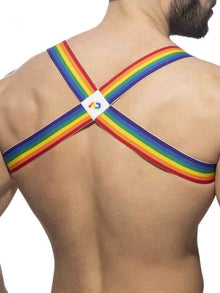 ADDICTED Rainbow Oberkörperharness