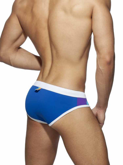 ADDICTED Rainbow SwimBrief Badehose