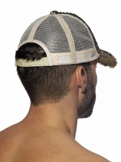 ADDICTED Glitter Sequins Cap goldfarben