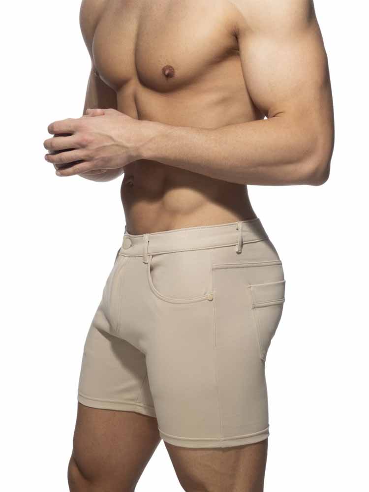 ADDICTED SVELTE Shorts beige