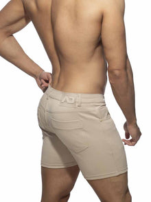 ADDICTED SVELTE Shorts beige