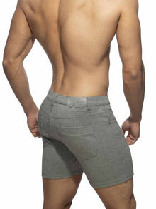 ADDICTED SVELTE Shorts Heather Grey