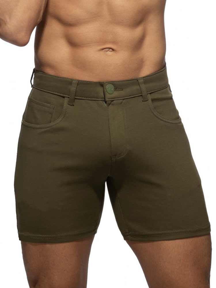 ADDICTED SVELTE Shorts kakigrün
