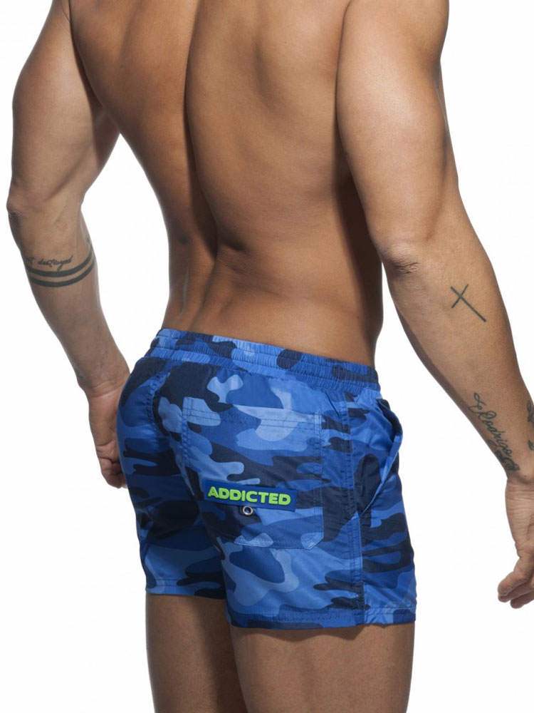 ADDICTED Camouflage Swimwear Badehose