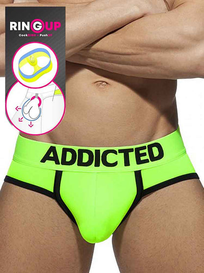 ADDICTED Swimwear COCKRING neongrün