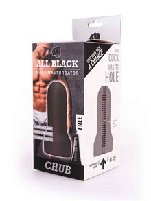 ALL BLACK MASTURBATOR CHUB