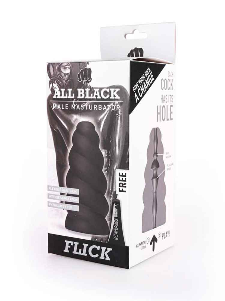 ALL BLACK MASTURBATOR FLICK