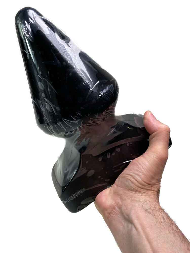 All Black Power-Plug GAY DEVIL 24x11,5cm