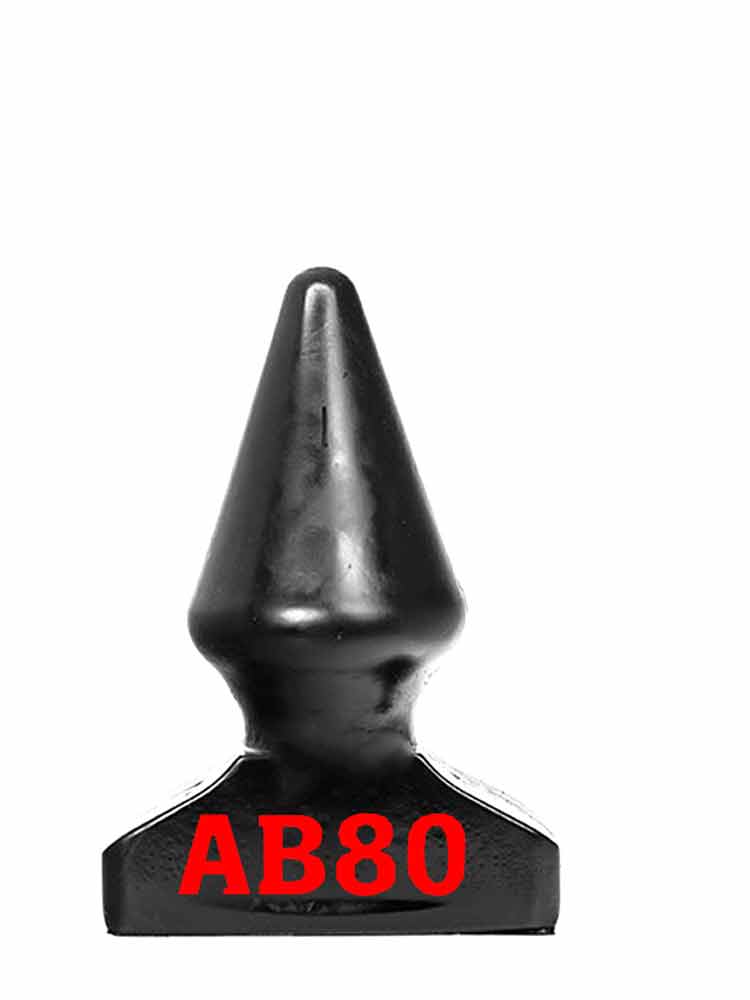 All Black Power-Plug JANNIK 19x9cm