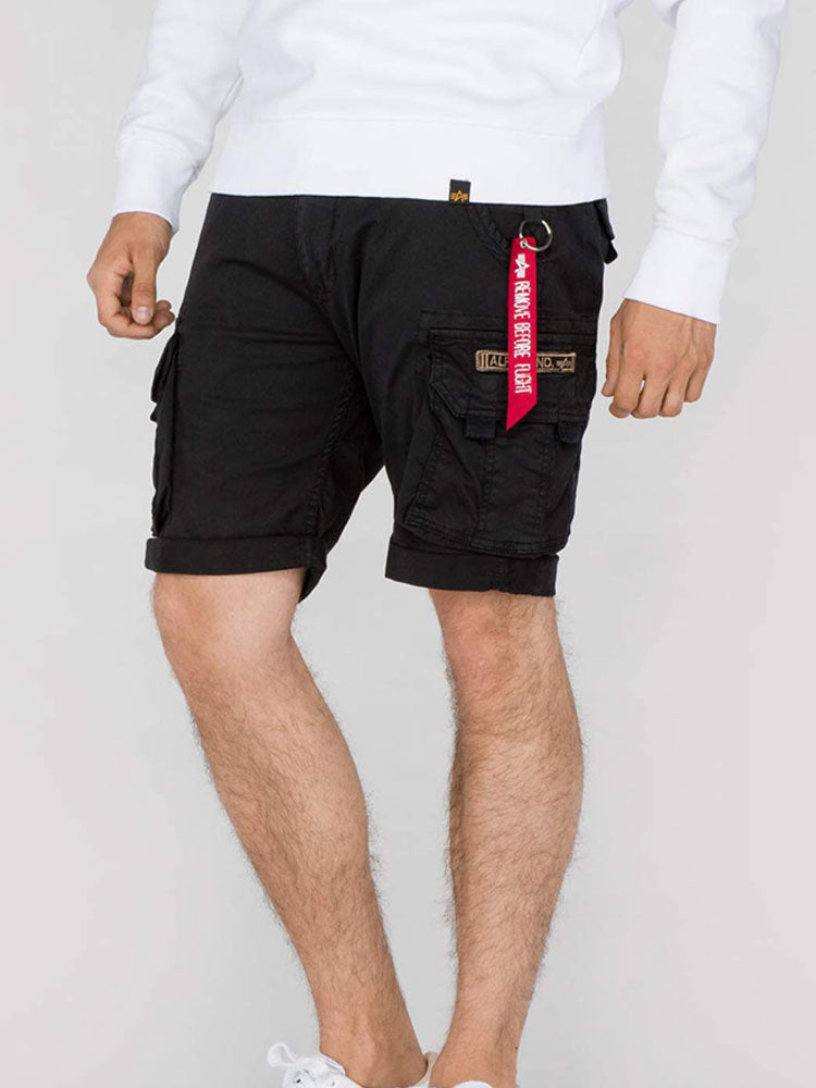 Alpha Industries Crew Short - schwarz