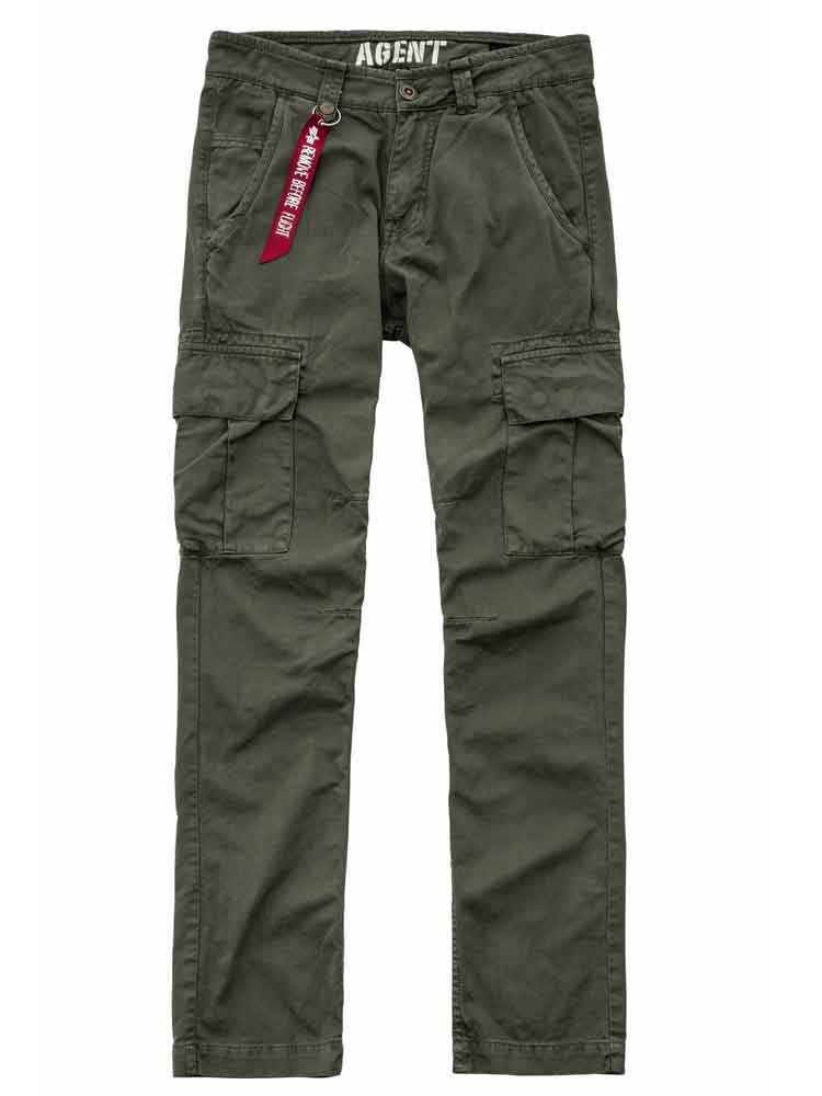 Alpha Industries Hose Agent Pant - dark olive