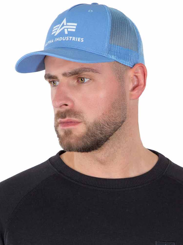 Alpha Industries Basic Trucker Cap - light blue