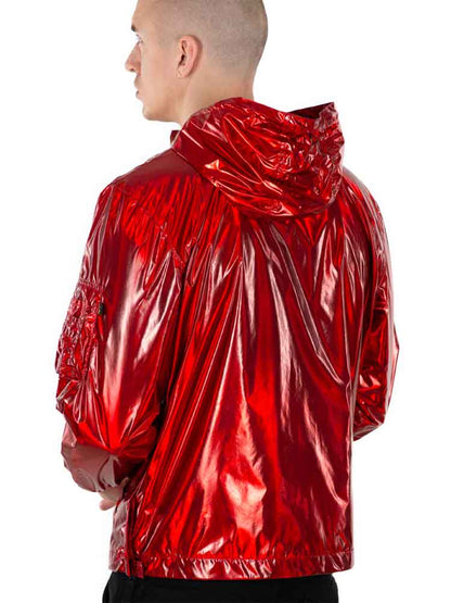 Alpha Industries Anorak GLOSSY SPEED RED