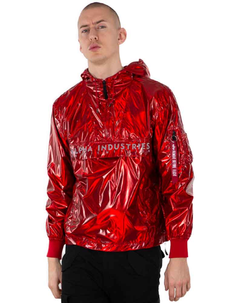 Alpha Industries Anorak GLOSSY SPEED RED