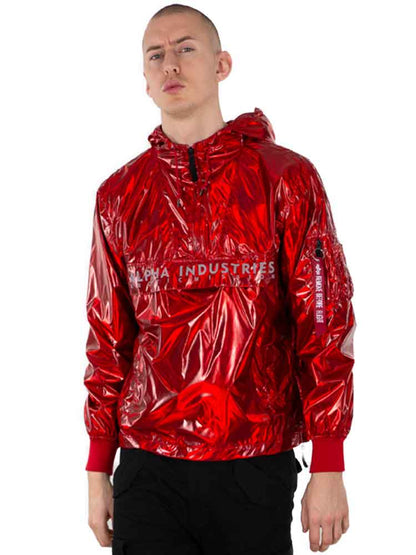 Alpha Industries Anorak GLOSSY SPEED RED