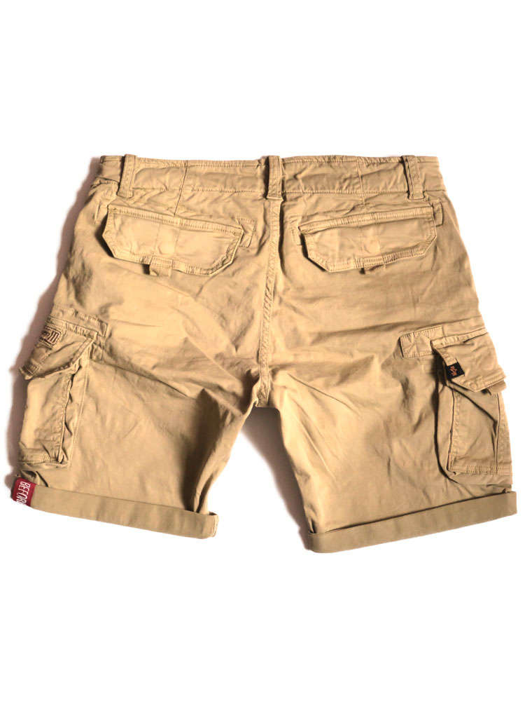 Alpha Industries Crew Short - sand