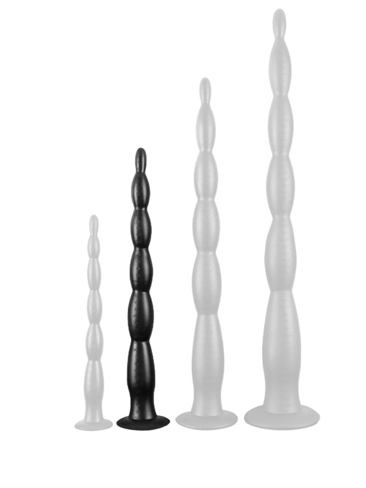 Analbeads Scale Long Dildo MEDIUM schwarz