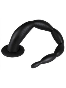 Analbeads Scale Long Dildo MEDIUM schwarz