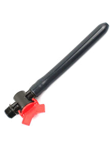 Analdusche 22cm aus Silikon mit Wasserregulierung