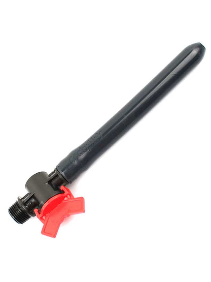 Analdusche 22cm aus Silikon mit Wasserregulierung