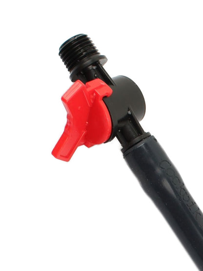 Analdusche 22cm aus Silikon mit Wasserregulierung