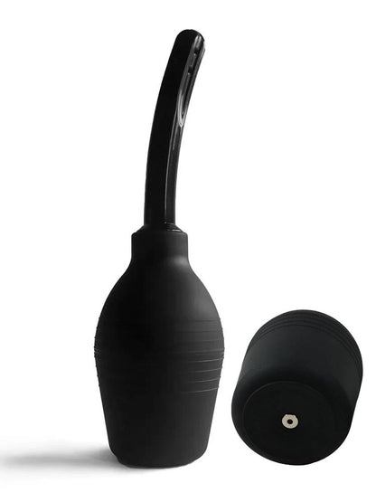 Analdusche Bestseller mit Rückschlagventil schwarz