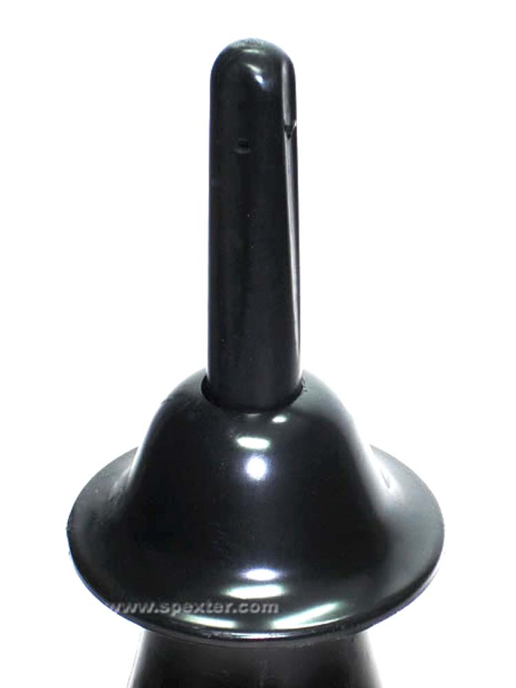Analdusche - schwarz mit 2 Aufsätzen