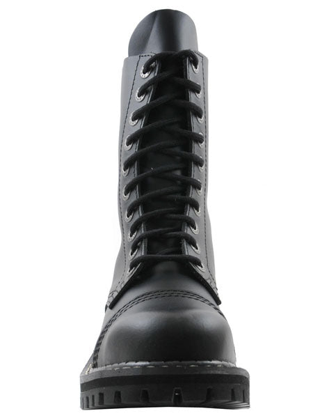 10-Loch Schnürstiefel Boots mit Stahlkappe