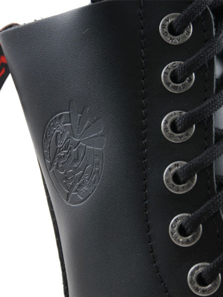 10-Loch Schnürstiefel Boots mit Stahlkappe