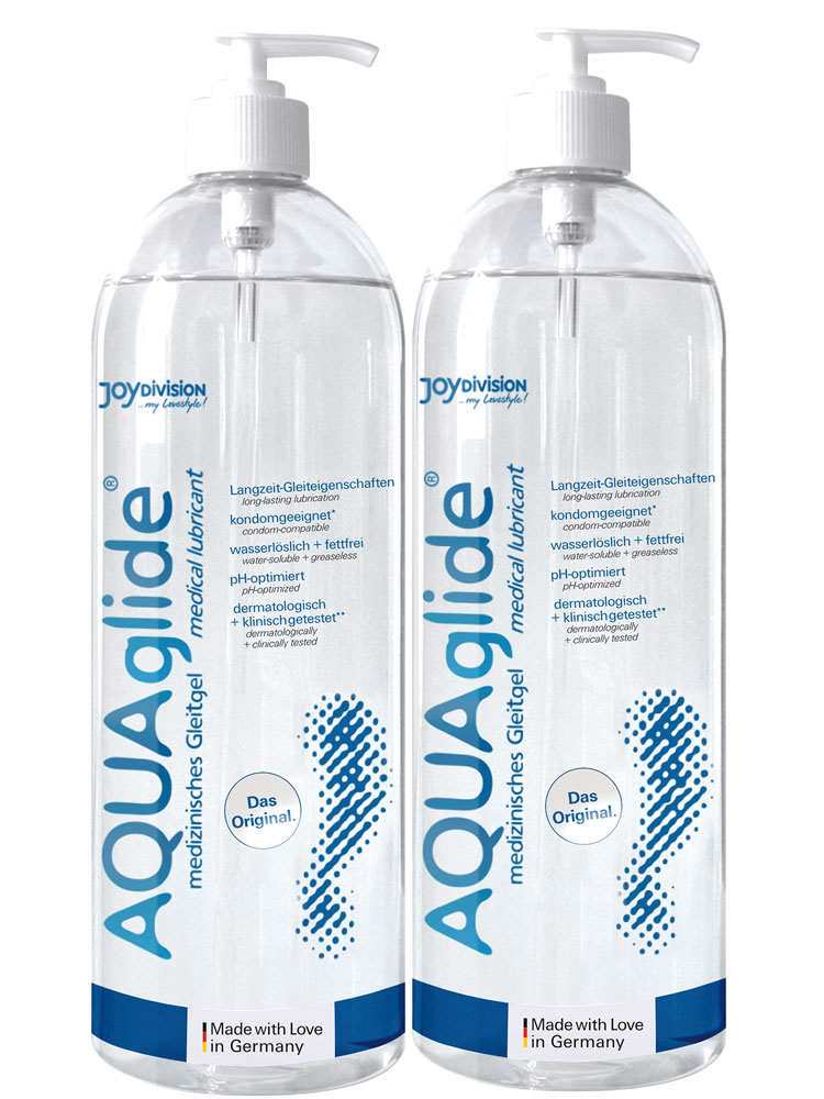 Aqua Glide medizinisches Gleitgel 2x1000ml